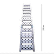 Heeve 340kg Tri-fold Aluminium Motorcycle Ramp - ramp with 2350 mm length dimension