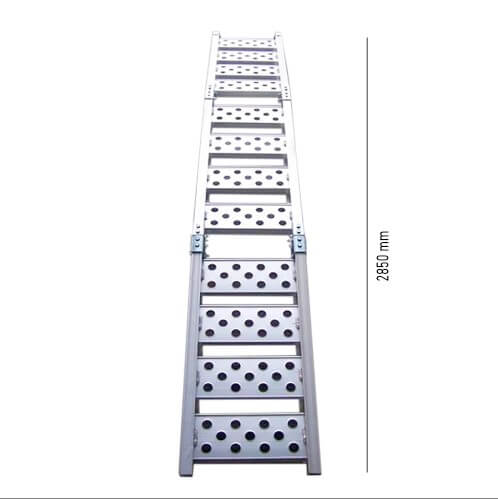 Heeve 340kg Tri-fold Aluminium Motorcycle Ramp