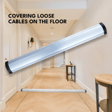 Heeve Cable Hose & Pipe Ramps / Protectors Heeve 2-Channel Aluminium Floor Cable Protector - Wide