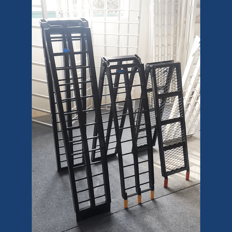 Heeve 900kg 3-pc Folding Aluminium ATV Loading Ramp