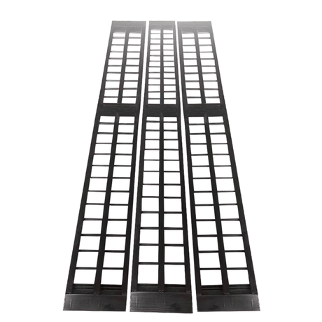 Heeve 900kg 3-pc Folding Aluminium ATV Loading Ramp