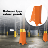 Heeve Heeve Pallet Racking Column Corner Guards - 400mm
