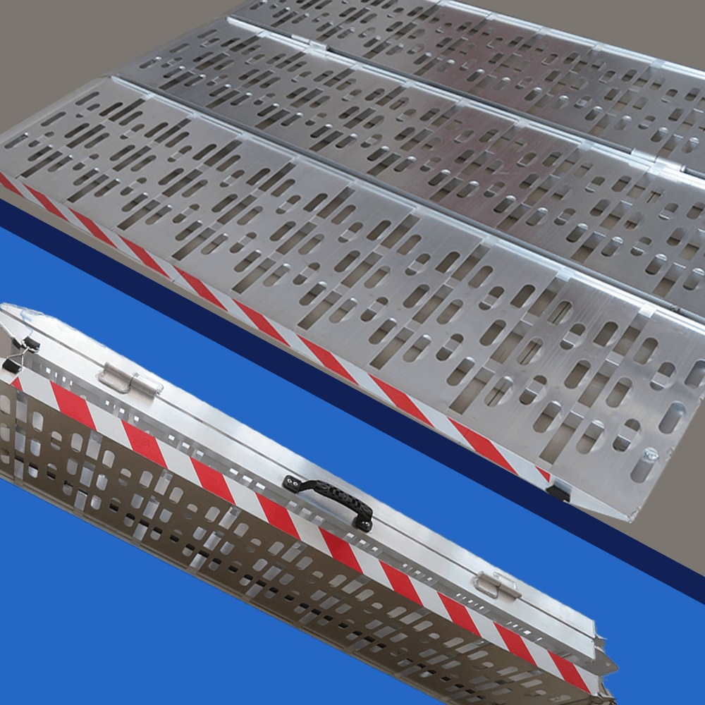 Heeve Car & Truck Loading Ramps Heeve 2.1m x 450kg Trifold Aluminium Loading Ramp