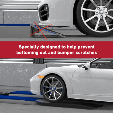 Heeve Heavy-Duty Rubber Scissor Lift Vehicle Loading Ramp Set – Ramp Champ