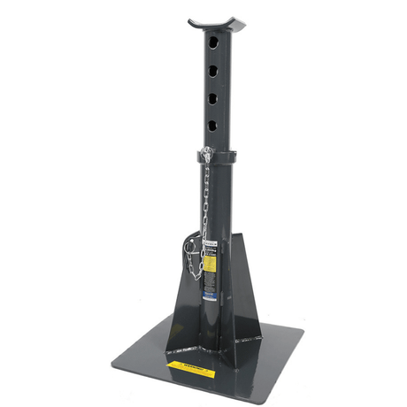 Borum Industrial Ultra Heavy-Duty Jack Stand, 15-Tonne Capacity