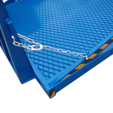Heeve Loading Dock & Warehouse Heeve Steel Forklift Dock Ramp/Yard Ramp with Grated Surface - Manual