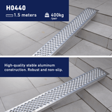 Heeve Car & Truck Loading Ramps Heeve 1.5m x 400kg Rigid Aluminium Loading Ramps