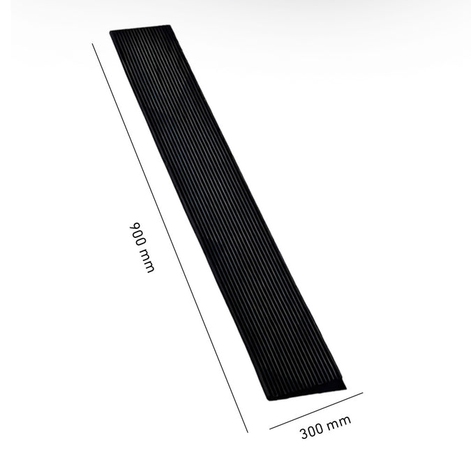 Heeve 900mm Indoor Self-Adhesive Flexible Coloured Threshold Ramp ...