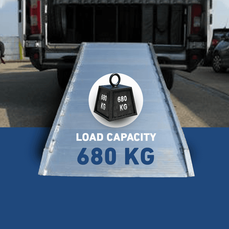 Heeve 2.7m x 920mm 680kg Aluminium Removalist Walk Ramp