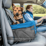 PetSafe® Pet Products Heather Booster Seat, Charcoal/Blue