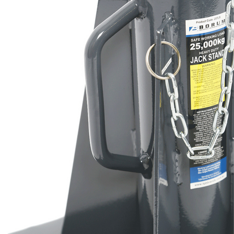 Borum Industrial Ultra Heavy-Duty Jack Stand, 25-Tonne Capacity – Ramp ...