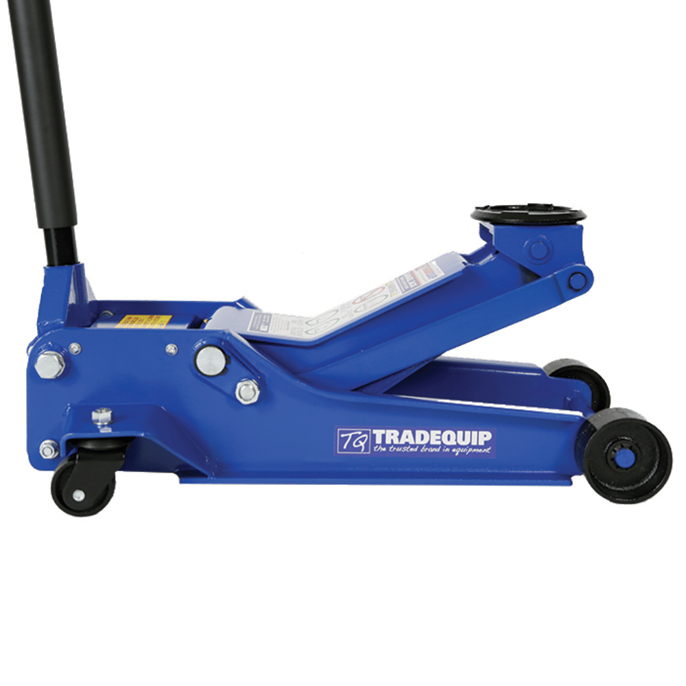 Borum Workshop Equipment TradeQuip Low Profile Hydraulic Garage Jack, 3-Tonne Capacity