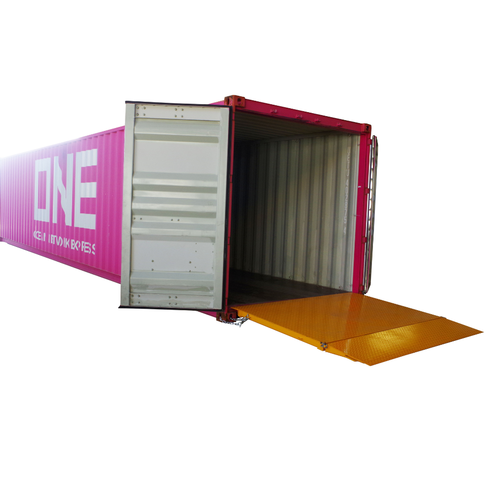 Heeve Loading Dock & Warehouse 6.5-Tonne Heeve Two-Piece Folding Long Forklift Container Ramp