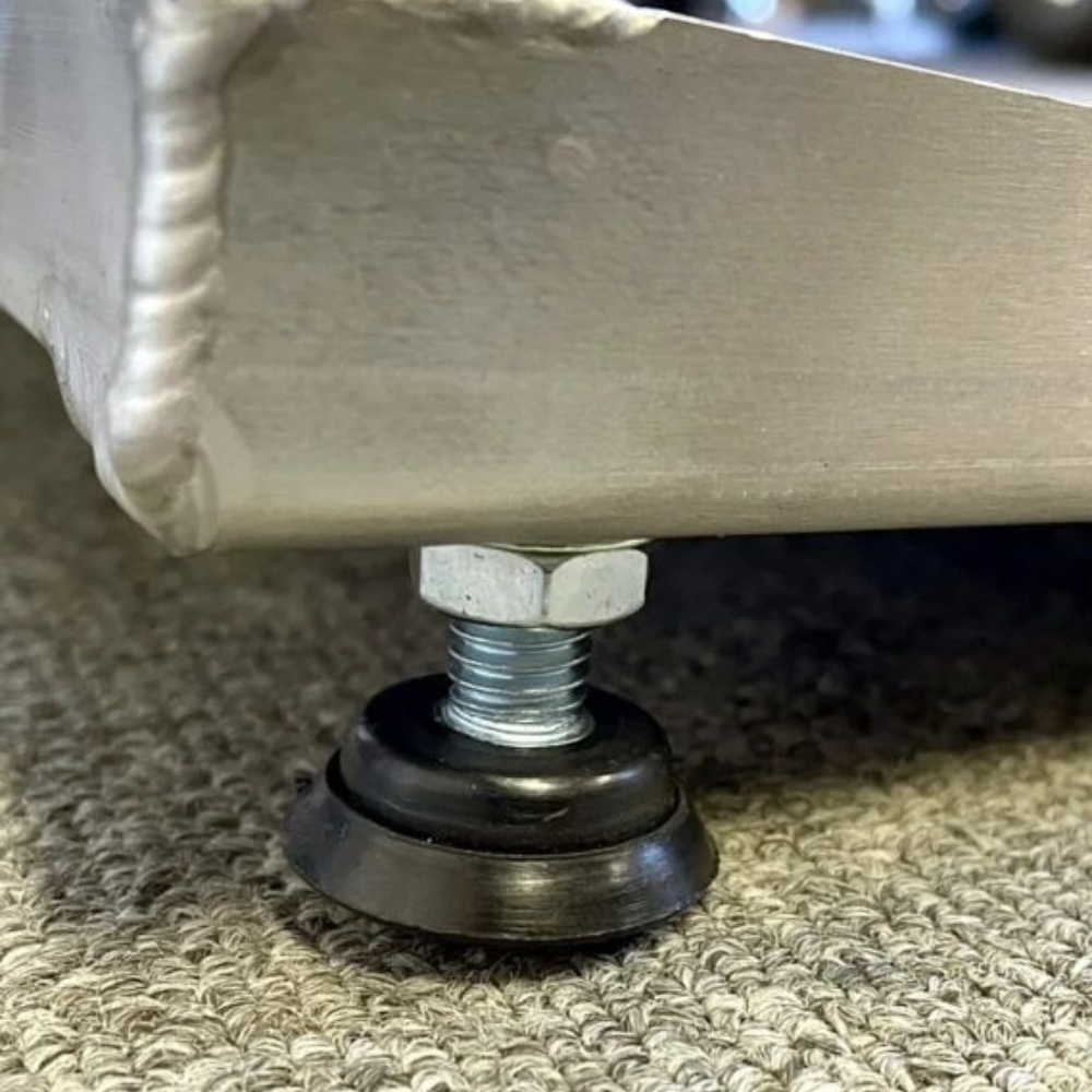 PVI ELEV8 Aluminium Adjustable Solid Self-Supporting Threshold Ramp