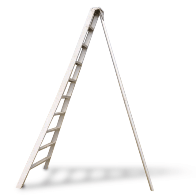 Heeve  136kg Aluminium Agricultural Tripod Ladder
