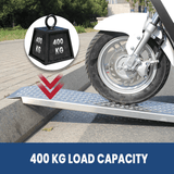Heeve 1.5m x 400kg Aluminium Rigid ATV/UTV Ramps