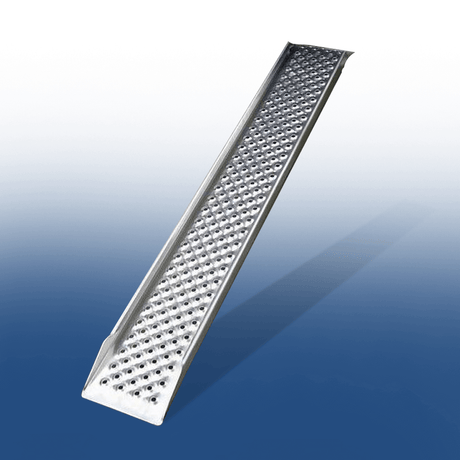 Heeve 1.5m x 400kg Aluminium Rigid ATV/UTV Ramps with Raised Sides