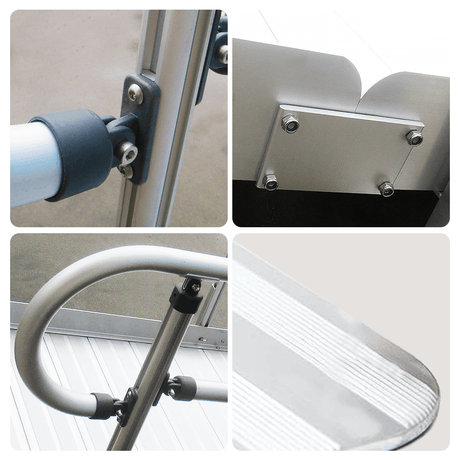 Heeve Mobility Ramps Heeve Wheelchair Access Ramp with Handrails - 450kg Capacity