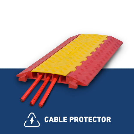 Barrier Group Hinged Lid Polyurethane Cable Protector - 5 Channel CP5PUBODY