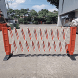Base Guard 3m x 810mm Expandable Plastic Safety Barrier with Rubber Base