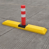 Base Guard 500mm Traffic Lane Divider with Flexible Warning Post