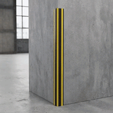 Base Guard Stainless Steel Reinforced Rubber Corner Guard