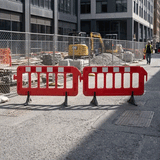 Base Guard Water Filled Plastic Safety Barrier