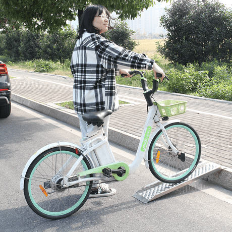 Heeve 1.5m x 400kg Aluminium Rigid ATV/UTV Ramps with Raised Sides