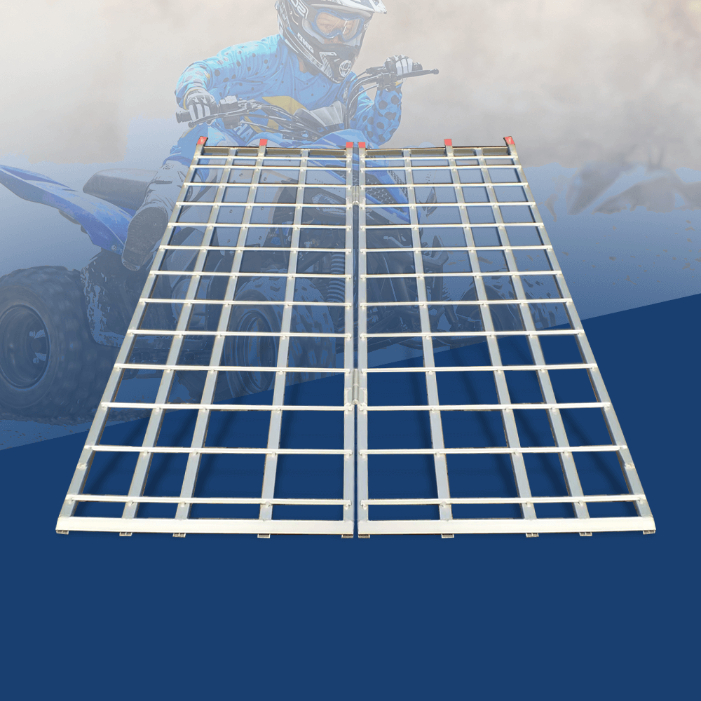 Heeve 500kg 1.8m Bifold Aluminium ATV/UTV Loading Ramp