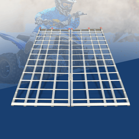 Heeve 500kg 1.8m Bifold Aluminium ATV/UTV Loading Ramp