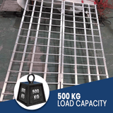 Heeve 500kg 1.8m Bifold Aluminium ATV/UTV Loading Ramp