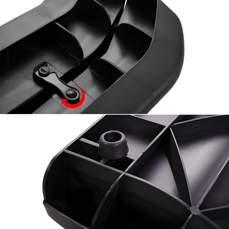 Furtastic Foldable Vehicle Pet Ramp - Black