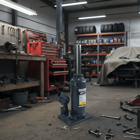 Borum Industrial Hydraulic Bottle Jack - 30 Tonne Capacity