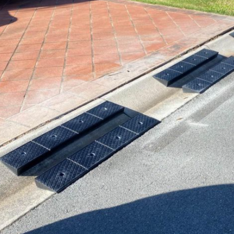 Heeve Car & Truck Heeve Heavy-Duty Solid Rubber Ramps for Layback Kerb
