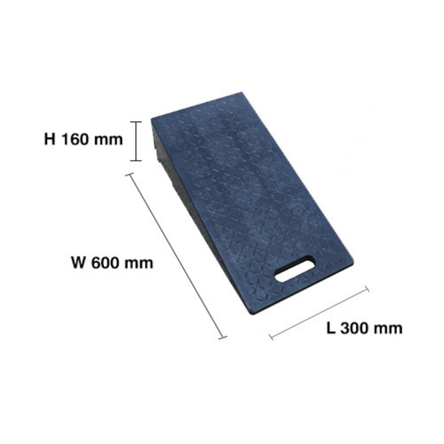 Heeve Car & Truck Heeve Heavy-Duty 5-Tonne Portable Rubber Kerb Ramp