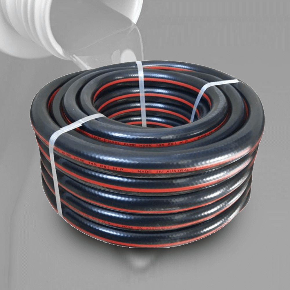 Equipco 25mm (1") Premium PVC Black Low Temp Hose - Per Mtr.