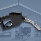 Equipco Diesel Nozzle - 60LPM Max - Black Cover