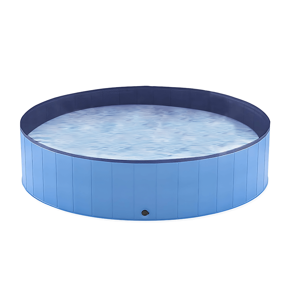 Floofi Foldable PVC Pet Pool XL 1200mm x 300mm – Ramp Champ