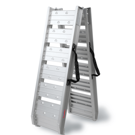 Heeve 250kg 1.8m x 280mm Folding Aluminium Motorcycle Ramp