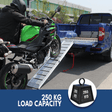 Heeve 250kg 1.8m x 280mm Folding Aluminium Motorcycle Ramp