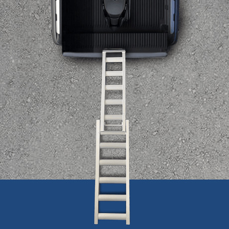 Heeve 300kg 1.8m x 230mm Folding Aluminium Motorcyle Ramp