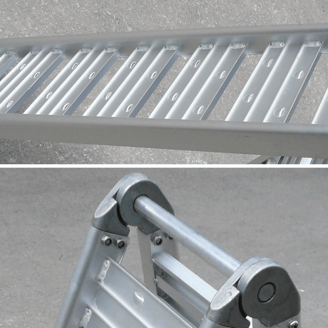 Heeve 340kg 2.2m x 300mm Folding Aluminium Motorcyle Ramp