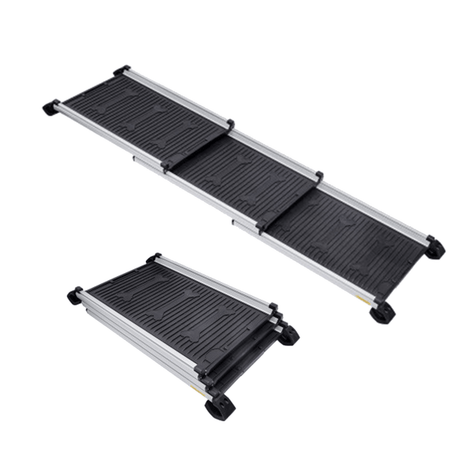 Furtastic Heavy-Duty Aluminium Telescopic Pet Ramp