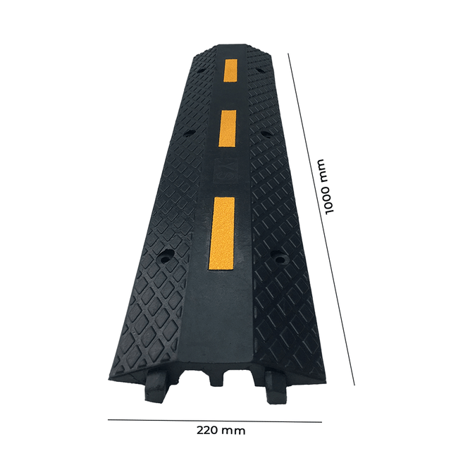 Heeve 2-Channel Drop Over Rubber Cable Protector Ramp – Ramp Champ
