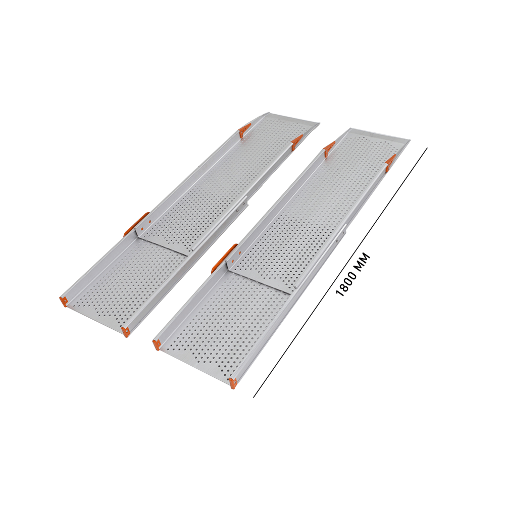 Heeve Portable Ramps 180cm Heeve Premium Wide Telescopic Aluminium Wheelchair Ramp