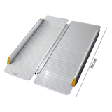 Heeve Portable Ramps 90cm Heeve Deluxe Folding Aluminium Wheelchair Ramp