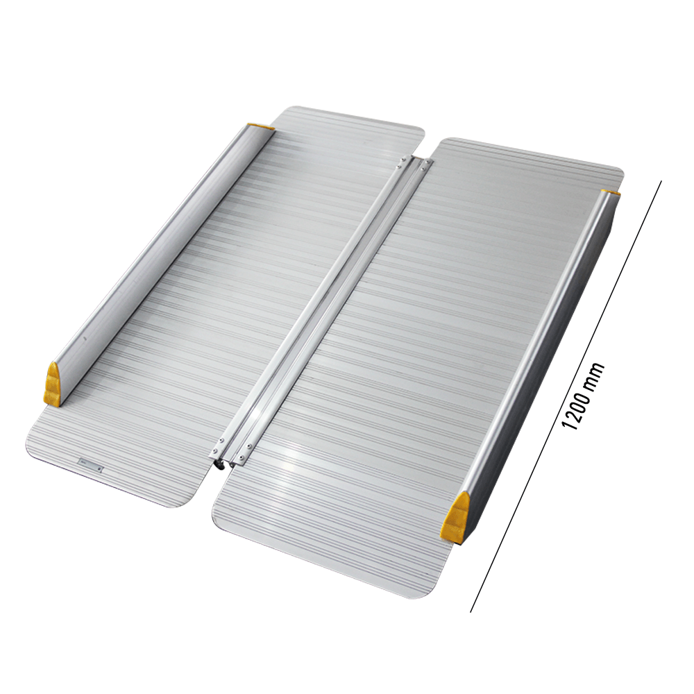 Heeve Portable Ramps 120cm Heeve Deluxe Folding Aluminium Wheelchair Ramp