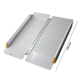 Heeve Portable Ramps 150cm Heeve Deluxe Folding Aluminium Wheelchair Ramp