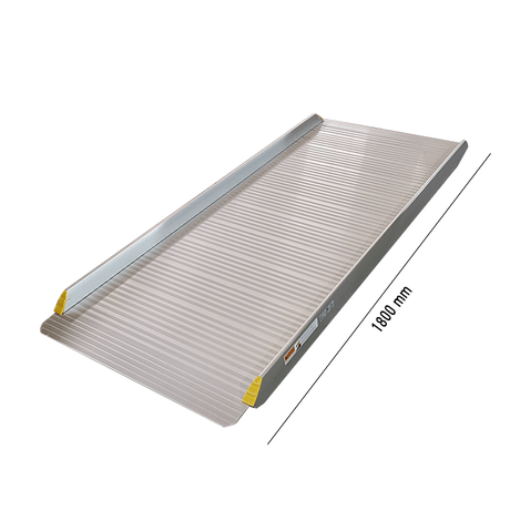 Heeve Van & Vehicle Ramps 180cm Heeve Solid Non-Folding Aluminium Wheelchair/Walk Ramp