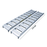Heeve 2.4 Tonne x 445mm Aluminium Loading Ramps
